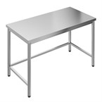 Table inox sans étagère basse Gastro M 700 x 700 x 850mm