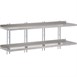 Etagère murale inox sans supports Gastro M 2000 x 400mm