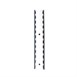 Crémaillère inox pour équerres DS453 Gastro M 250mm