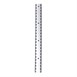 Crémaillère inox pour équerres DS453 Gastro M 625mm