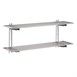 Crémaillère inox pour équerres DS453 Gastro M 625mm