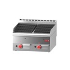 Grillade pierre de lave gaz Gastro M GRL60/60