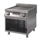 Plancha électrique plaque 2/3 lisse 1/3 rainurée GM70/80 FTRES Gastro M 700