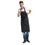 Tablier bavette Chaud Devant Black Denim noir