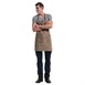 Tablier bavette Chaud Devant Mud Denim marron