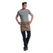 Tablier serveur court Chaud Devant Mud Denim marron