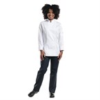 Pantalon de cuisine stretch femme Chaud Devant Skinny noir XS