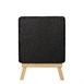 Plat de présentation en ardoise naturelle Olympia 130x130mm (Lot de 4)