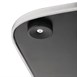Pied de table carré en acier inoxydable Bolero