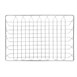 Panier de présentation inox Olympia 450 x 300 x 100mm