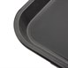 Plateau rectangulaire antidérapant en polypropylène noir Kristallon Olympia