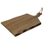 Planches en acacia bords ondulés avec manche Olympia 