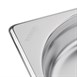 Bac inox GN2/3 Vogue 20mm