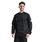 Veste de cuisine mixte Chaud Devant Monza manches longues noire