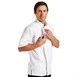 Veste de cuisine mixte Cool Vent Chef Works Urban Springfield blanche