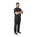 Veste de cuisine mixte Cool Vent Chef Works Urban Springfield noire