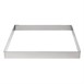 Cercle à tarte carré inox De Buyer 200 x 20mm