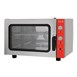 Four électrique à convection 4 niveaux avec humidificateur Gastro M porte latérale 400V
