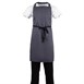 Tablier bavette Whites polyester-coton anthracite