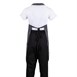 Tablier bavette Whites polyester-coton anthracite