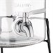 Distributeur d'eau rétro en verre avec socle Olympia 8,5L