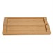 Planche support en bois Olympia pour plat en ardoise CM063 330x210x15mm