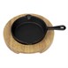 Mini poêle ronde en fonte Olympia 115mm