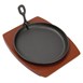 Plat en fonte rond Olympia 220mm