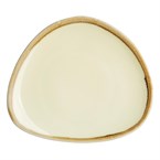 Assiettes triangulaires Olympia Kiln 165mm sable (Lot de 6)