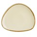 Assiettes triangulaires Olympia Kiln 230mm sable (Lot de 6)