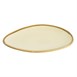 Assiettes triangulaires Olympia Kiln 230mm sable (Lot de 6)