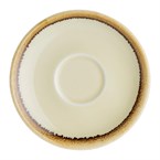 Soucoupe couleur sable Olympia Kiln pour GP328 115mm (Lot de 6)