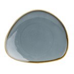 Assiettes triangulaires Olympia Kiln 165mm océan (Lot de 6)