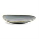 Assiette triangulaire couleur océan Olympia Kiln 280mm (Lot de 4)