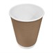 Gobelets boissons chaudes paroi isolante ondulée Fiesta Recyclable marron clair 227ml (lot de 500)