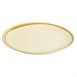 Assiette plate ronde couleur sable Olympia Kiln 280mm (Lot de 4)