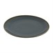 Assiettes plates rondes Olympia Kiln 280mm océan (lot de 4)