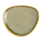 Assiette triangulaire couleur mousse Olympia Kiln 165mm (Lot de 6)