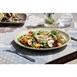 Assiette plate ronde couleur mousse Olympia Kiln 280mm (Lot de 4)
