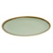 Assiette plate ronde couleur mousse Olympia Kiln 280mm (Lot de 4)