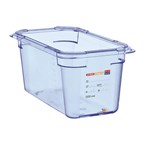 Boîte hermétique bleue en ABS sans BPA Araven GN1/4 150mm