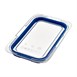 Couvercle bleu en ABS sans BPA Araven GN1/4