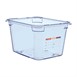 Boîte hermétique bleue en ABS sans BPA Araven GN1/2 200mm