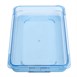 Boîte hermétique bleue en ABS sans BPA Araven GN1/1 65mm