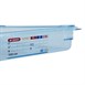 Boîte hermétique bleue en ABS sans BPA Araven GN1/1 65mm