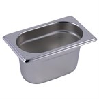 Bac inox GN1/9 Gastro M 100mm