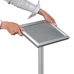 Présentoirs menu aluminium