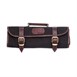 Trousse à couteaux en toile Boldric noire 9 emplacements