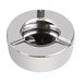 Cendrier inox antivent Olympia 90mm (lot de 6)