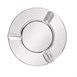 Cendrier inox antivent Olympia 90mm (lot de 6)